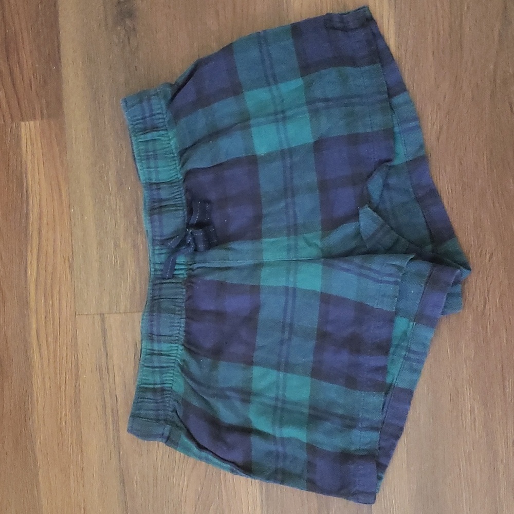 Old Navy Blackwatch Plaid Panama Shorts XS - EUC